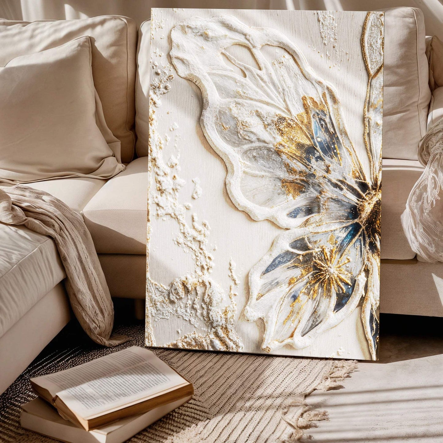Half Butterfly Wall Art - Tailored Canvases - Flyclothing LLC