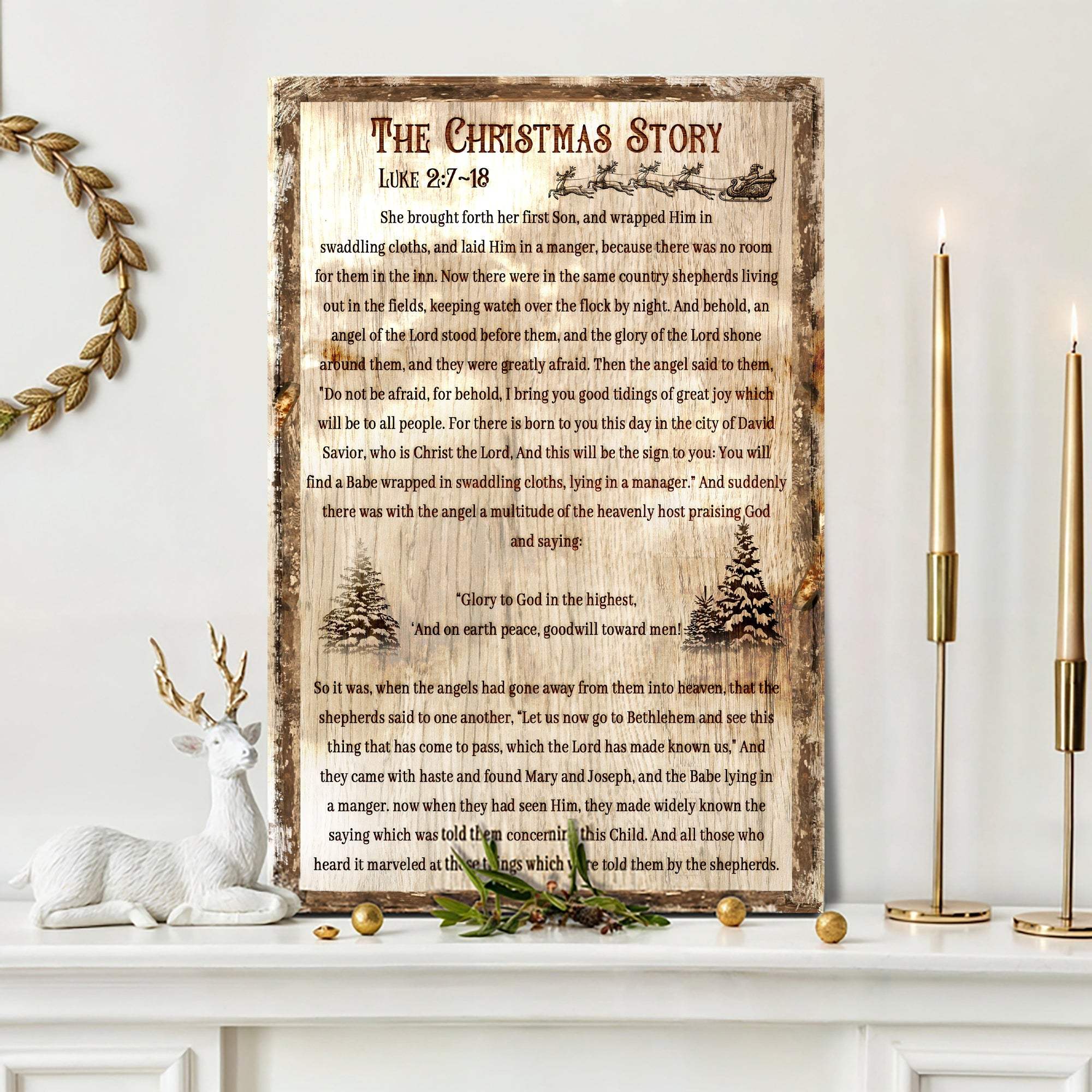 The Christmas Story Sign II - Tailored Canvases - Flyclothing LLC