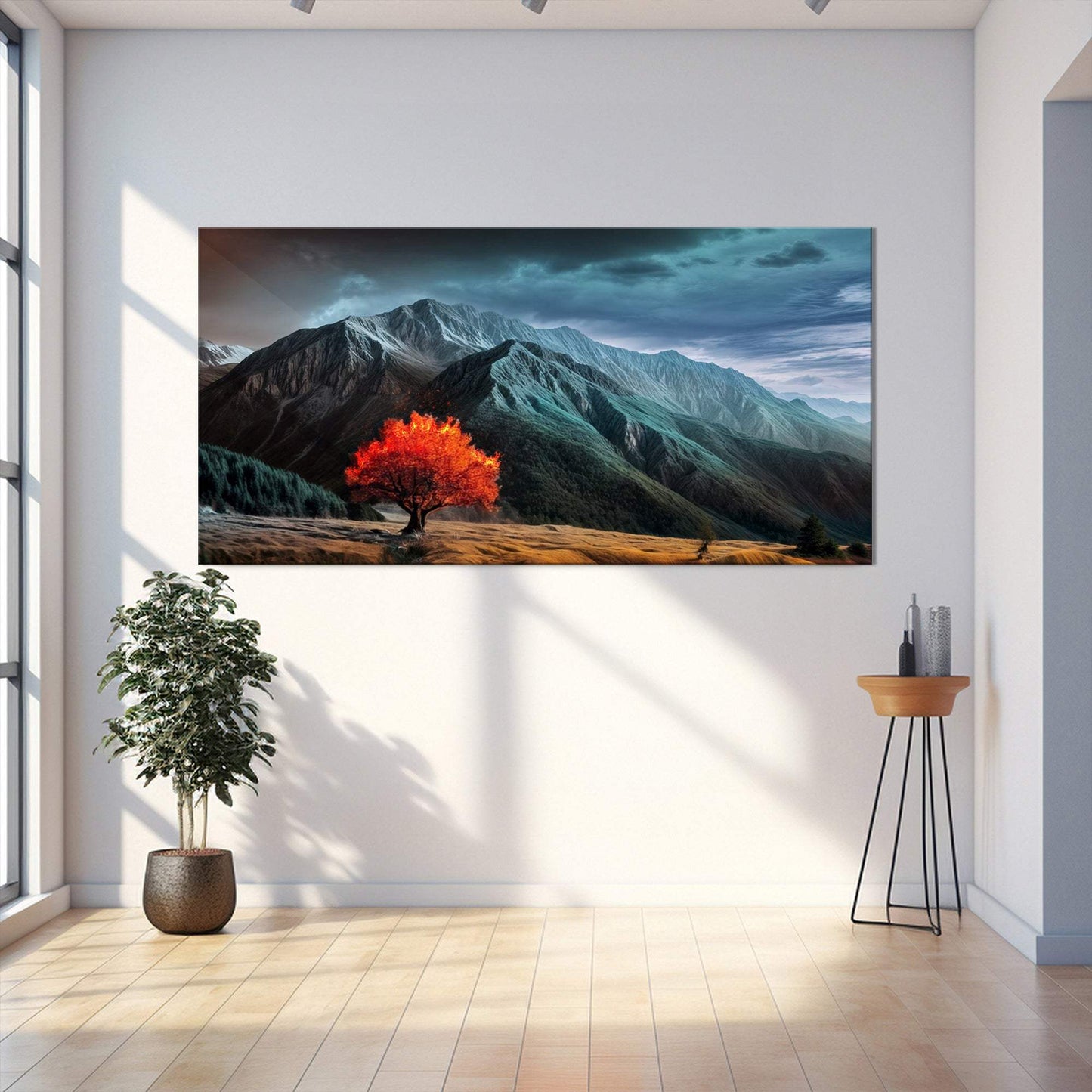 Burning Bush - Faith Wall Art IX - Tailored Canvases - Flyclothing LLC