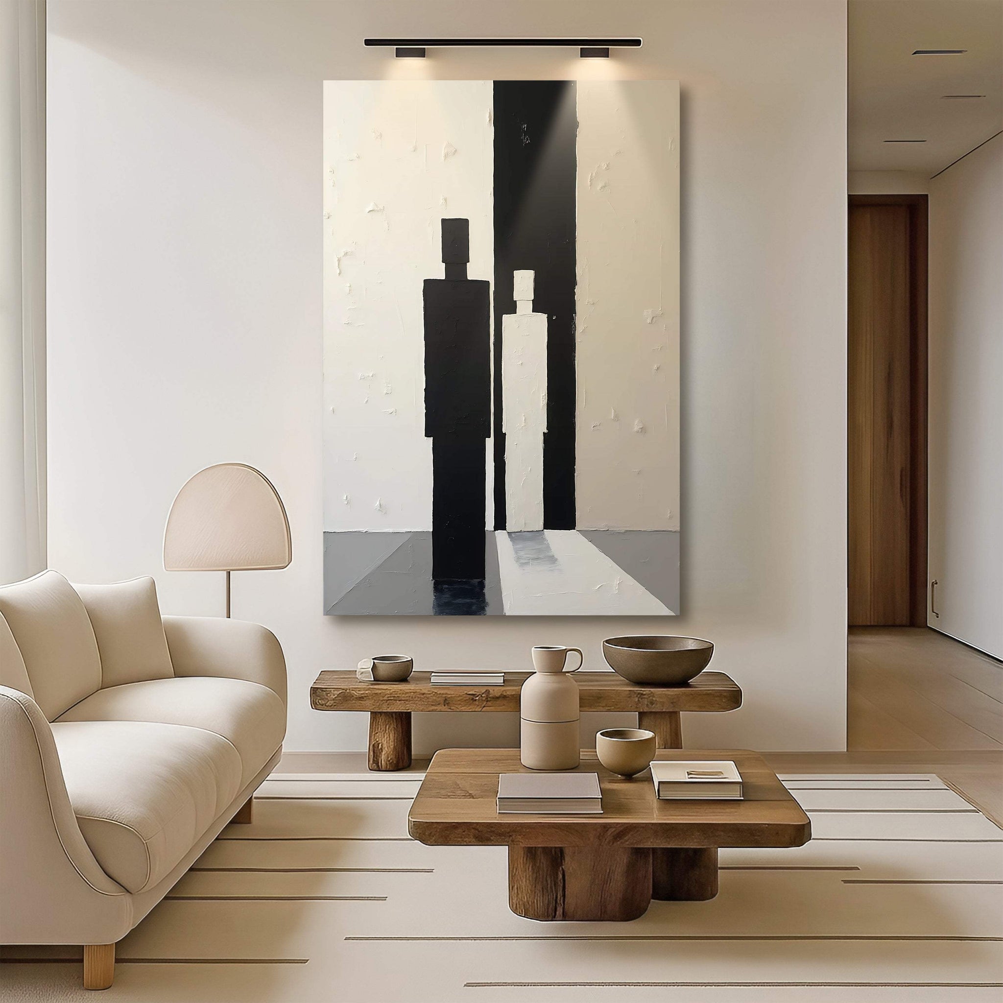 Contemporary Minimalist Abstract Wall Art - Tailored Canvases - Flyclothing LLC
