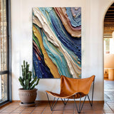 Ocean Waves Wall Art - Tailored Canvases - Flyclothing LLC