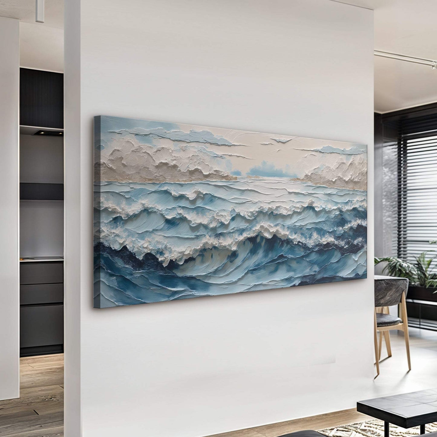 Ocean Embrace Wall Art - Tailored Canvases - Flyclothing LLC