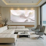 Minimalist Waves Wall Art II - Tailored Canvases - Flyclothing LLC
