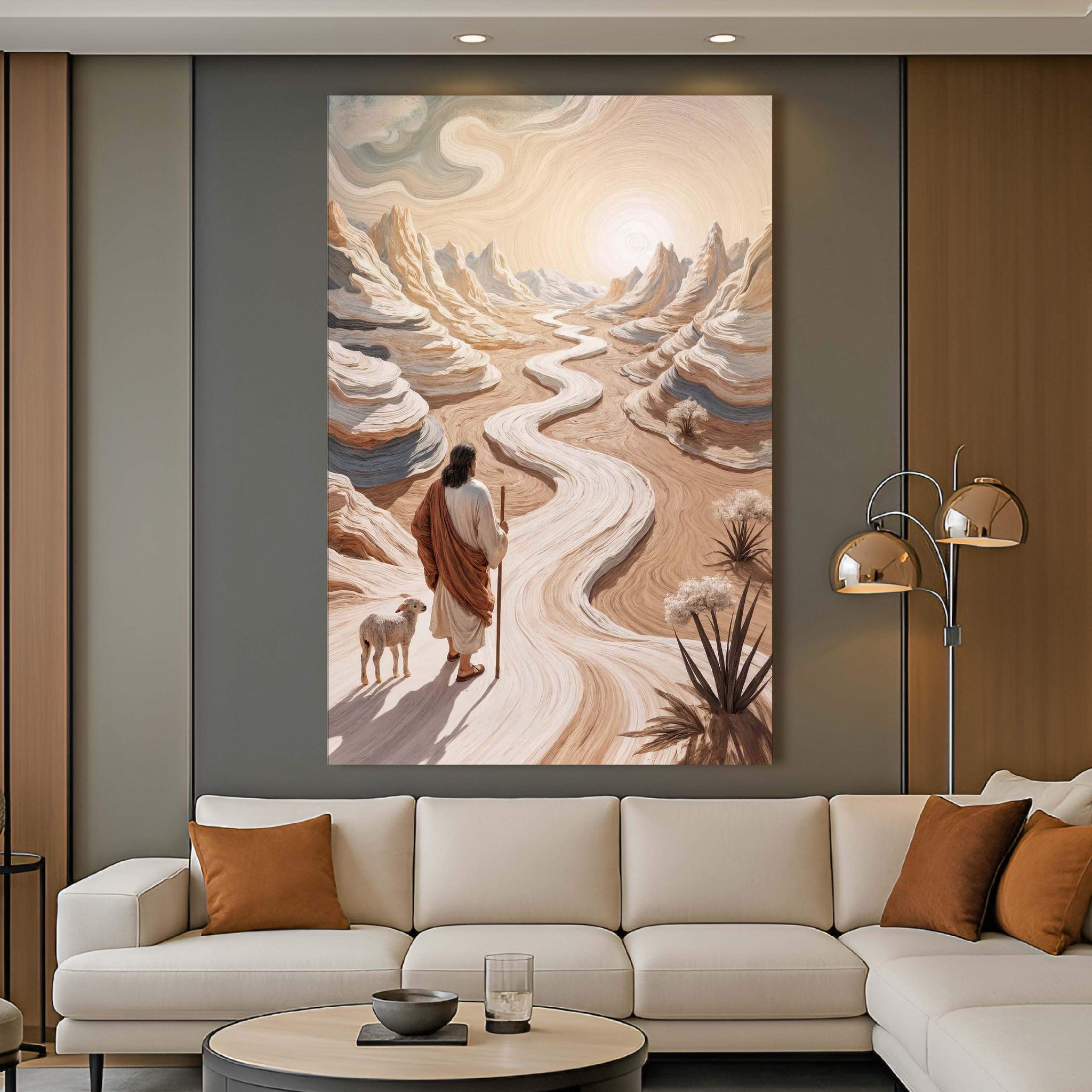 Parable Of The Lost Sheep Faith Wall Art III - Tailored Canvases - Flyclothing LLC