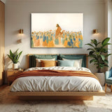 Jesus Speaking To Crowd Faith Wall Art - Tailored Canvases - Flyclothing LLC