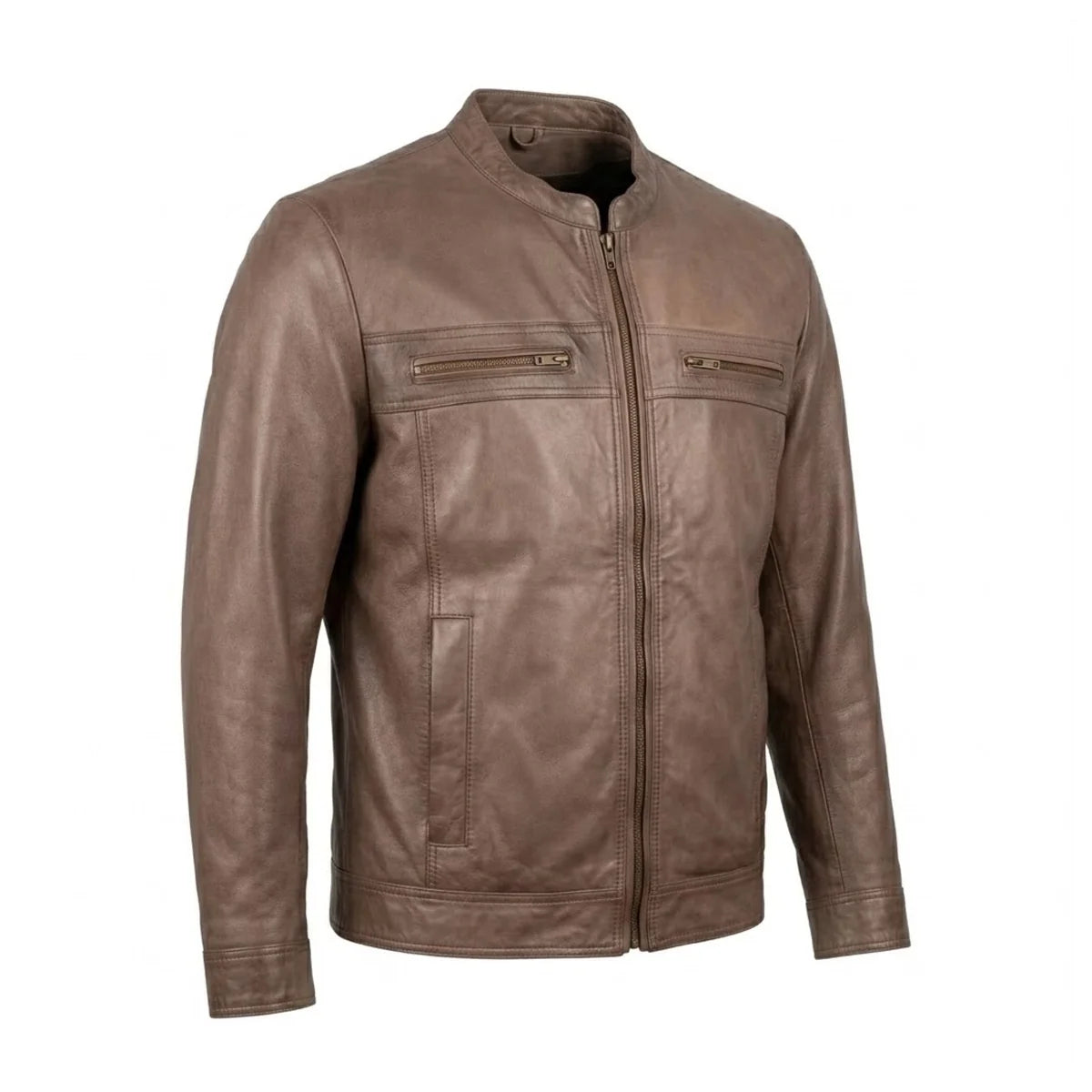 Nevada - Men's Premium Leather Motorcycle Jacket