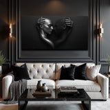 Eternal Love Figure Abstract Wall Art III - Tailored Canvases - Flyclothing LLC