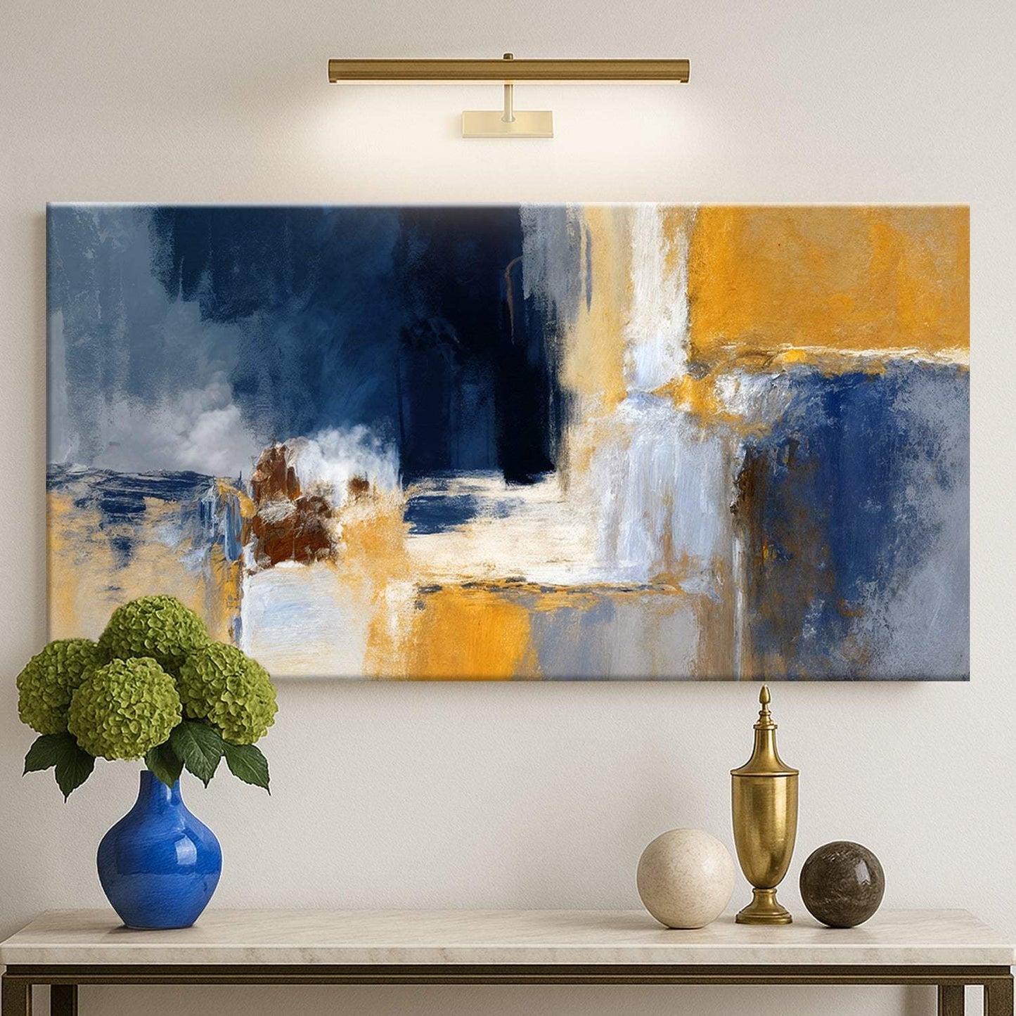 Abstract Geometric Lines Wall Art IV - Tailored Canvases - Flyclothing LLC