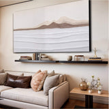 Earth Tone Abstract Wall Art - Tailored Canvases - Flyclothing LLC
