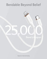 Anker <b>641</b> USB-C to Lightning Cable (Flow, 3 ft Silicone) - Anker - Flyclothing LLC