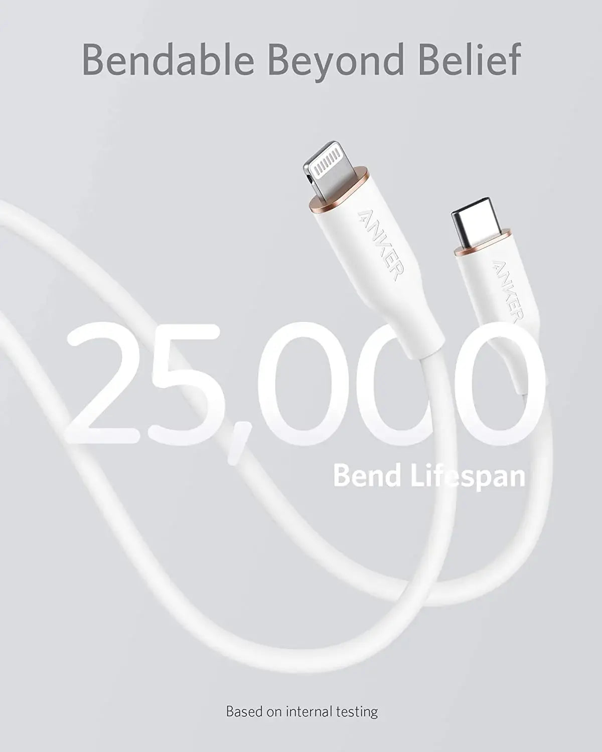 Anker <b>641</b> USB-C to Lightning Cable (Flow, 3 ft Silicone) - Anker - Flyclothing LLC