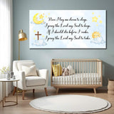 I Lay Me Down To Sleep Faith Sign II - Tailored Canvases - Flyclothing LLC