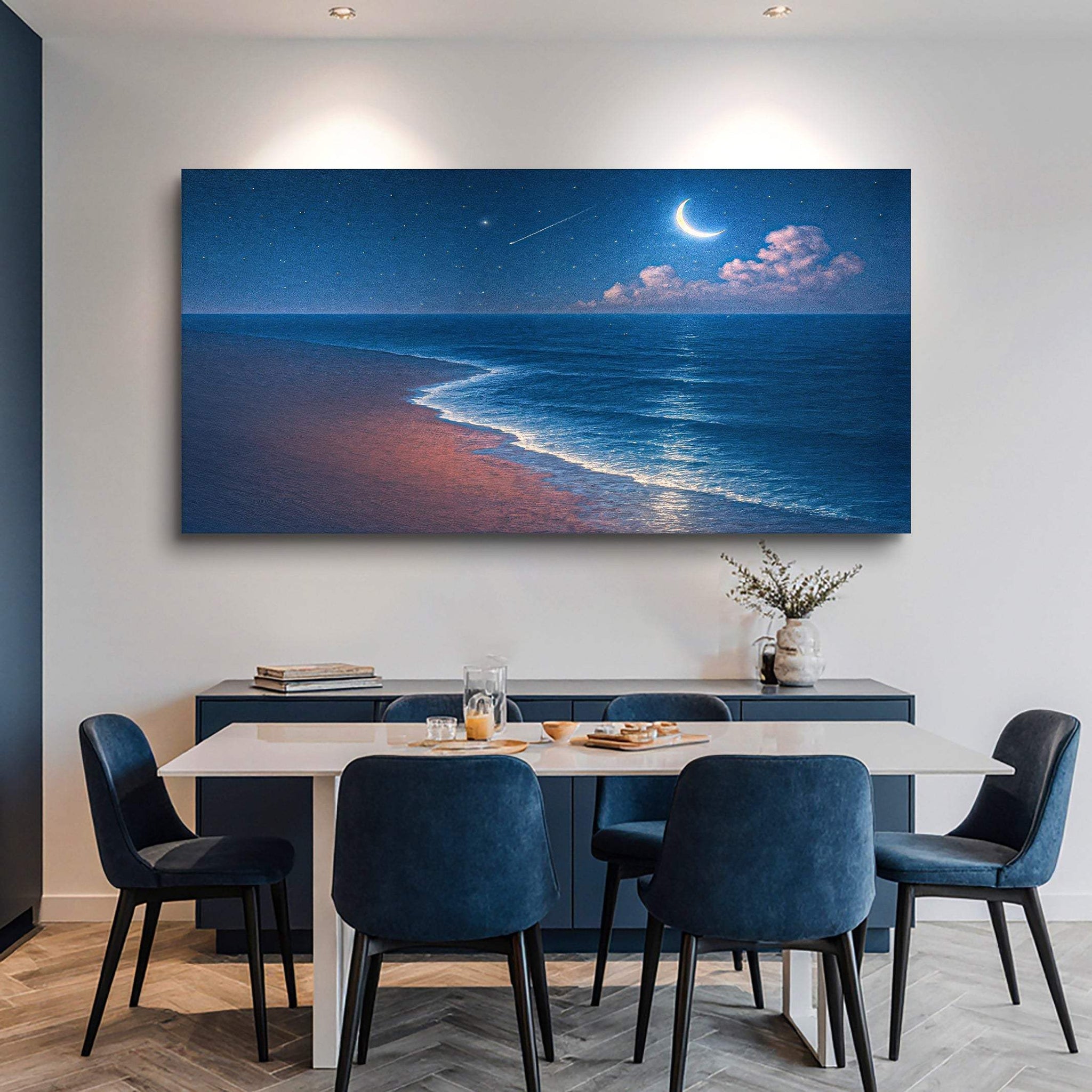 Beach Shoreline Coastal Wall Art V - Tailored Canvases - Flyclothing LLC