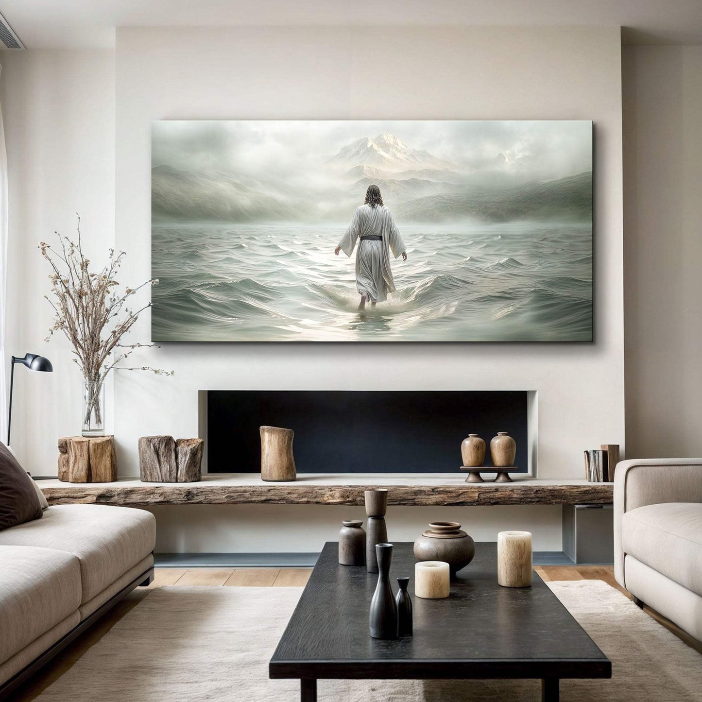 Walking on Water - Faith Wall Art VIII - Tailored Canvases - Flyclothing LLC