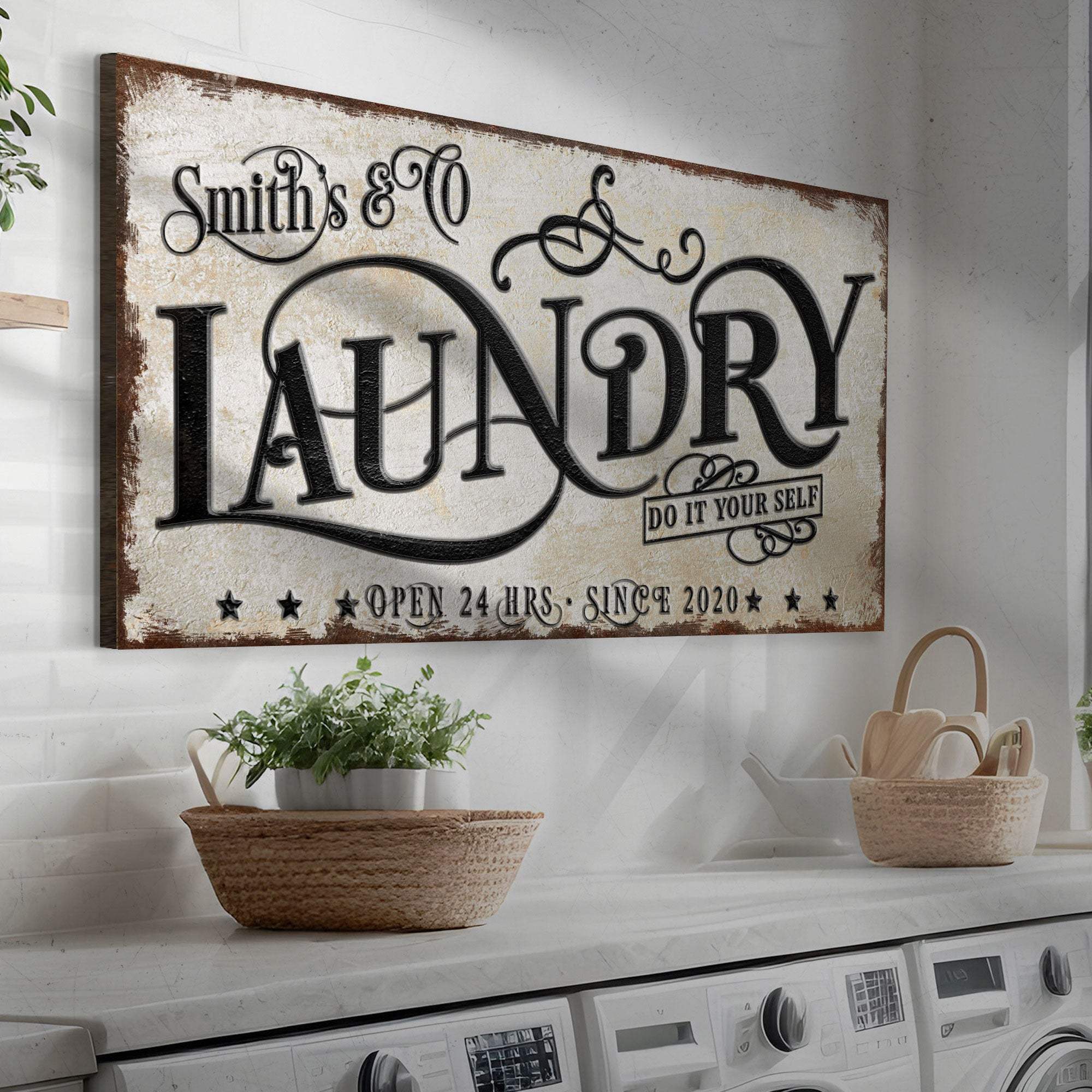 The Laundry Room Sign VI - Tailored Canvases - Flyclothing LLC