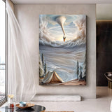 Surrealism Painting Wall Art - Tailored Canvases - Flyclothing LLC