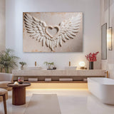 Wings of Love Abstract Wall Art II - Tailored Canvases - Flyclothing LLC