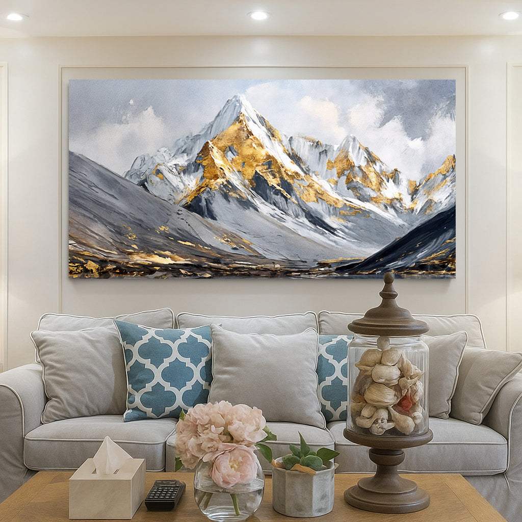 Mountain Minimalist Wall Art III - Tailored Canvases - Flyclothing LLC