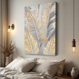Luxury Gold and Silver Leaf Wall Art - Tailored Canvases - Flyclothing LLC
