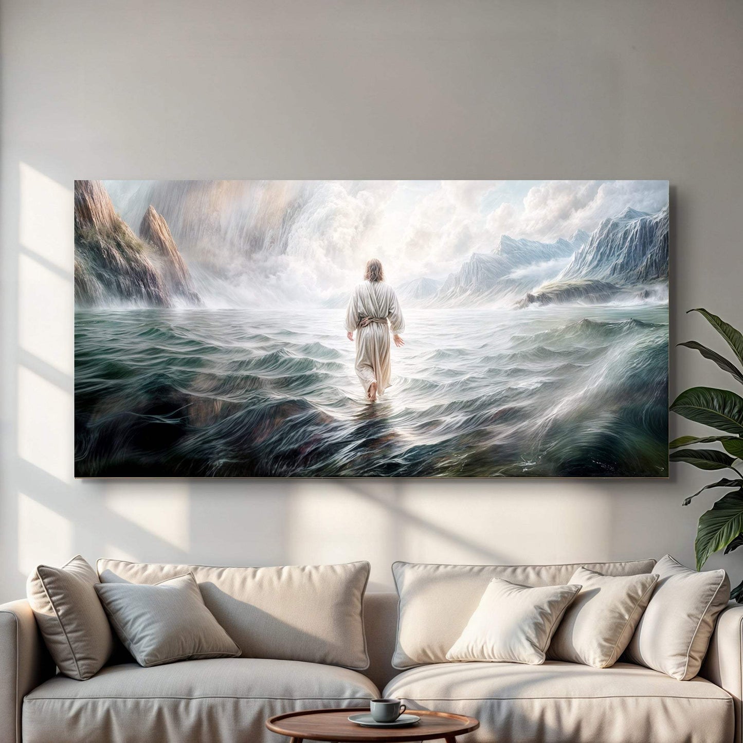 Walking on Water - Faith Wall Art VII - Tailored Canvases - Flyclothing LLC