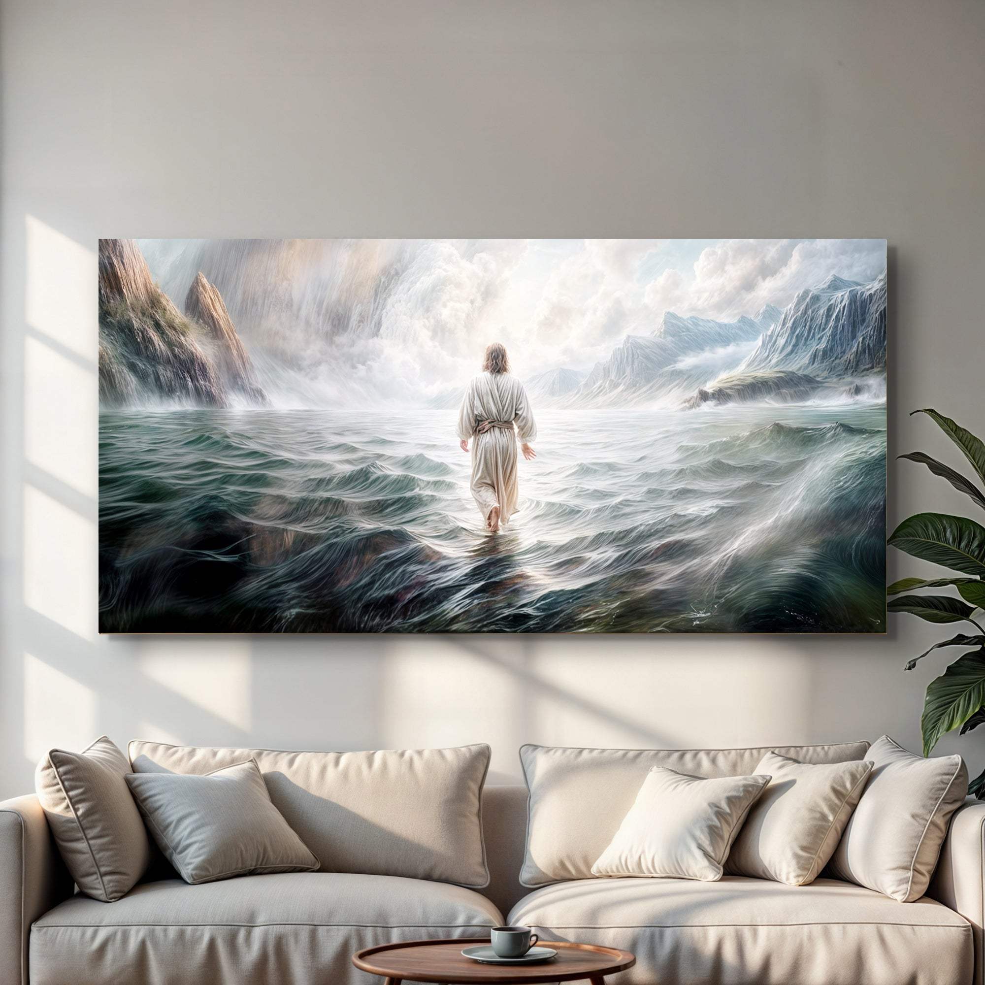 Walking on Water - Faith Wall Art VII - Tailored Canvases - Flyclothing LLC