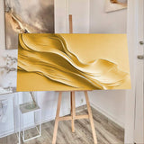 Gold Minimalist Wall Art II - Tailored Canvases - Flyclothing LLC