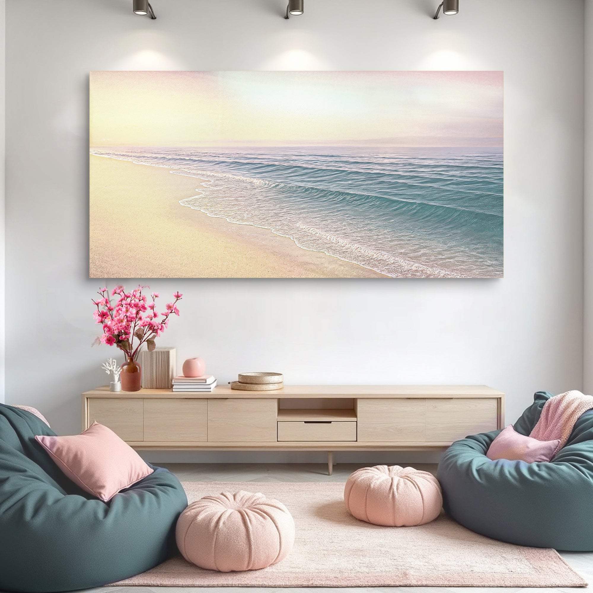 Beachside Bliss Coastal Wall Art - Tailored Canvases - Flyclothing LLC