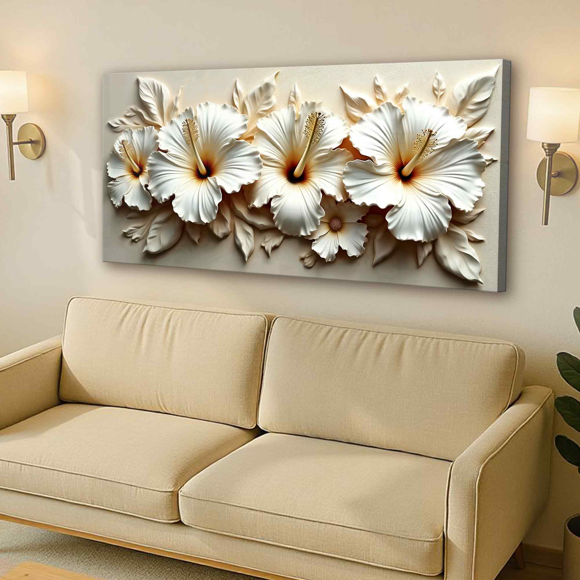 Floral Abstract Wall Art VII - Tailored Canvases - Flyclothing LLC