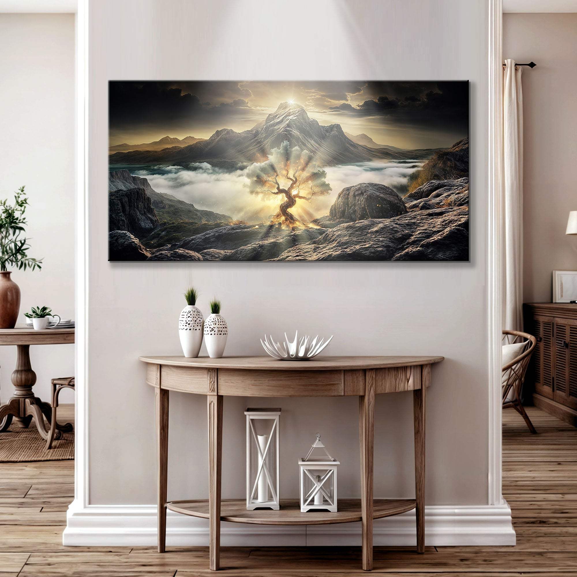 Burning Bush - Faith Wall Art II - Tailored Canvases - Flyclothing LLC