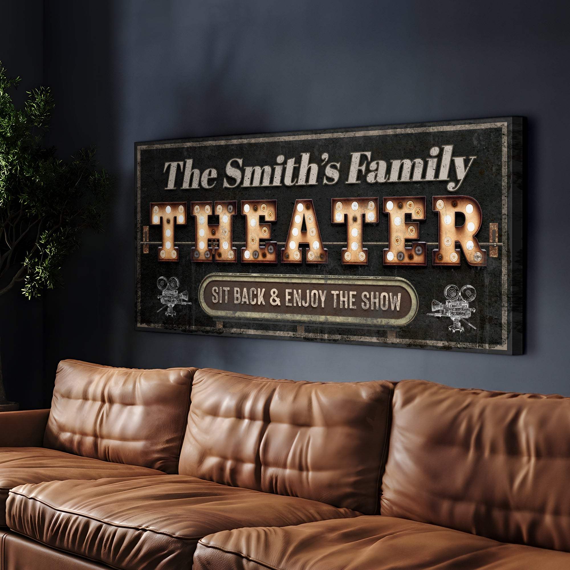 Theater Sign VIII - Tailored Canvases - Flyclothing LLC