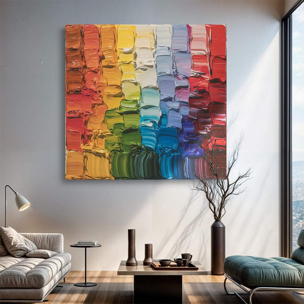Chroma Flow Wall Art - Tailored Canvases - Flyclothing LLC