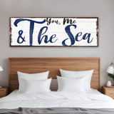 You, Me And The Sea Beach Sign II - Tailored Canvases - Flyclothing LLC