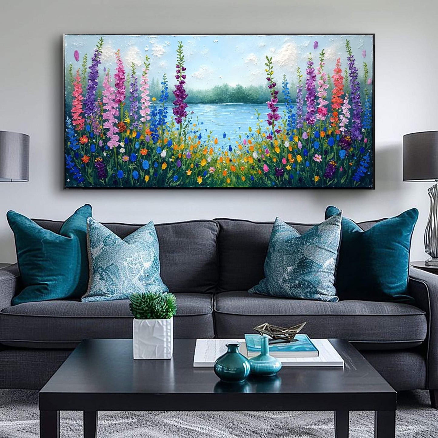 Alphine Meadow Wall Art - Tailored Canvases - Flyclothing LLC