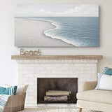 Abstract Beach Shore Wall Art - Tailored Canvases - Flyclothing LLC