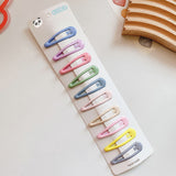 Enchanting Colorful Collection: Dreamy Hair Clip Accessories In A Magical Color Palette Sets For Babies