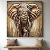 3D Elephant Wall Art - Tailored Canvases - Flyclothing LLC