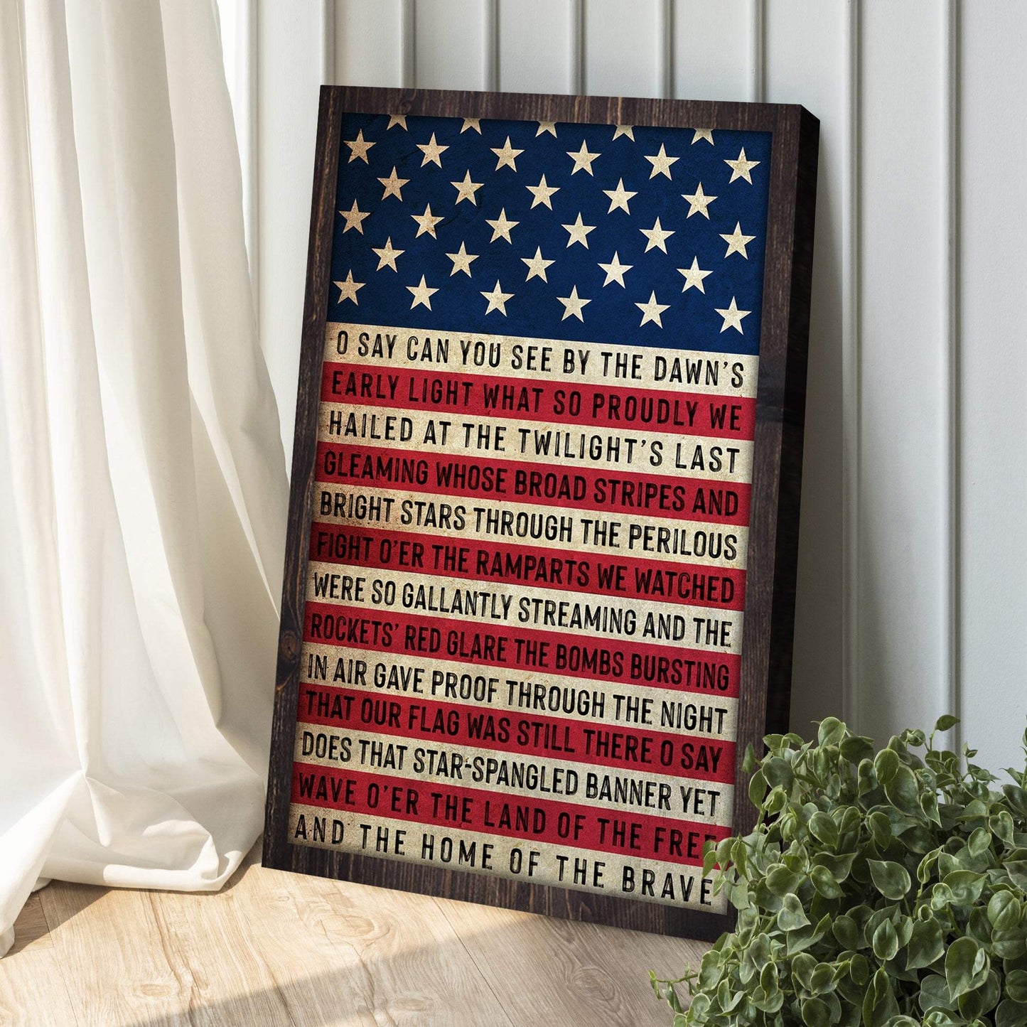 American Anthem Sign II - Tailored Canvases - Flyclothing LLC
