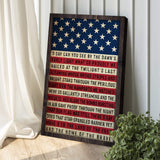 American Anthem Sign II - Tailored Canvases - Flyclothing LLC