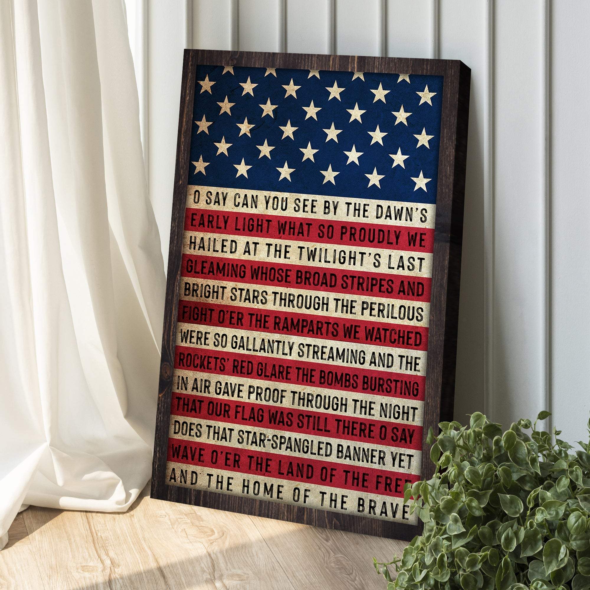 American Anthem Sign II - Tailored Canvases - Flyclothing LLC