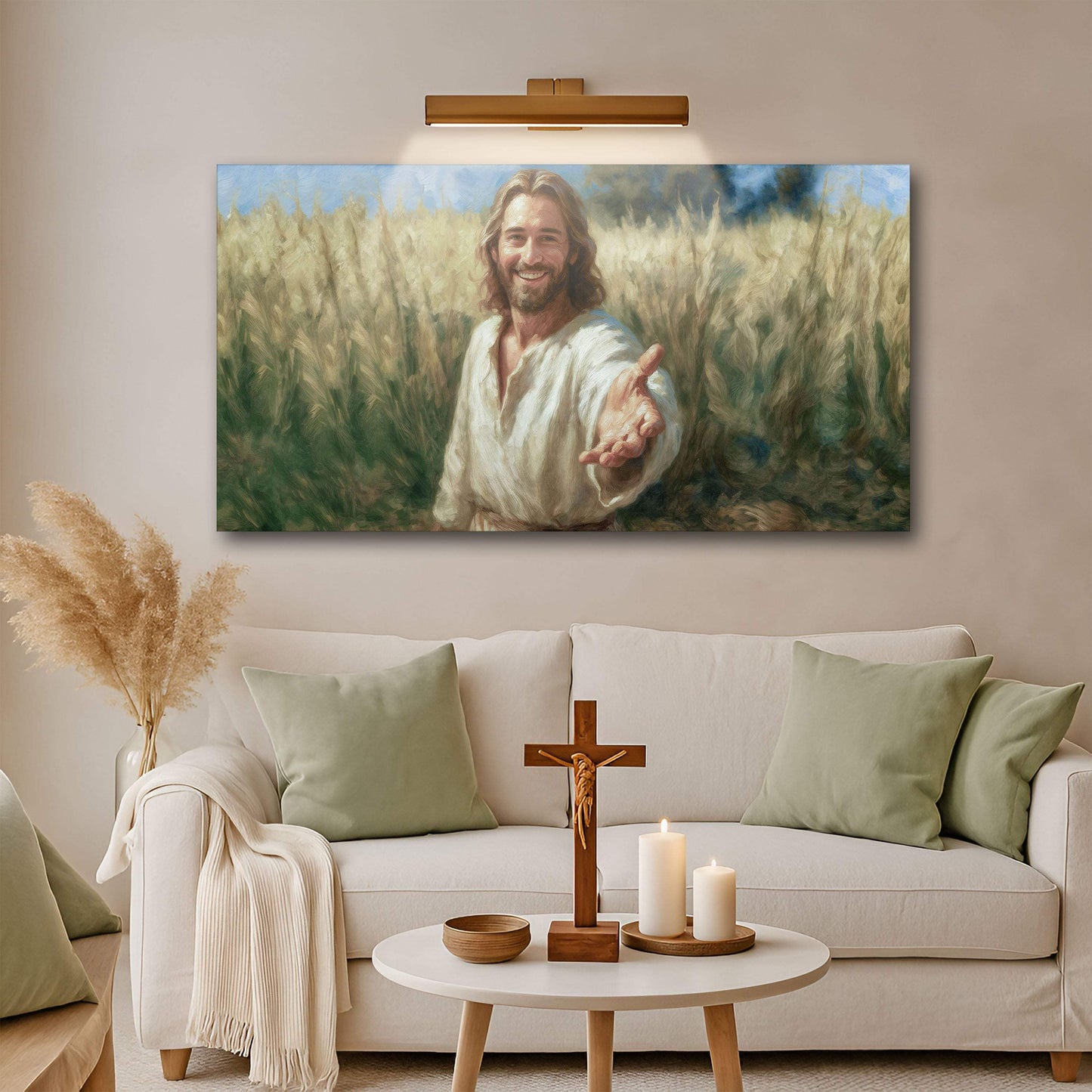 Savior's Invitation Faith Wall Art III - Tailored Canvases - Flyclothing LLC