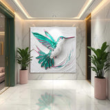 3D Hummingbird Wall Art - Tailored Canvases - Flyclothing LLC