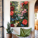 Garden Floral Wall Art - Tailored Canvases - Flyclothing LLC