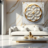 Flower Of Life Wall Art - Tailored Canvases - Flyclothing LLC