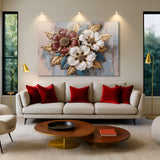 Floral Symphony Wall Art II - Tailored Canvases - Flyclothing LLC