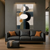 Abstract Contemporary Geometry Wall Art - Tailored Canvases - Flyclothing LLC