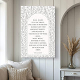 The Hail Mary Faith Sign III - Tailored Canvases - Flyclothing LLC