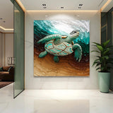 3D Turtle Wall Art - Tailored Canvases - Flyclothing LLC