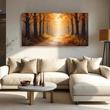 Abstract Forest Landscape Wall Art - Tailored Canvases - Flyclothing LLC