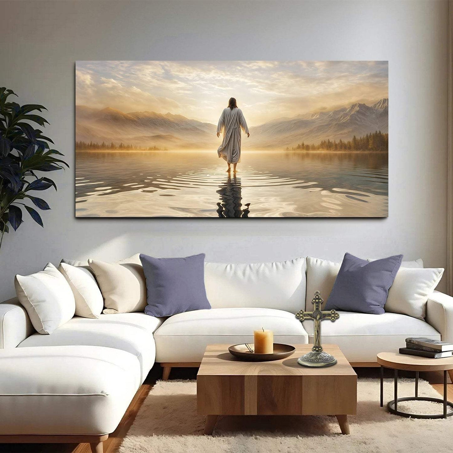 Reflections Faith Wall Art III - Tailored Canvases - Flyclothing LLC