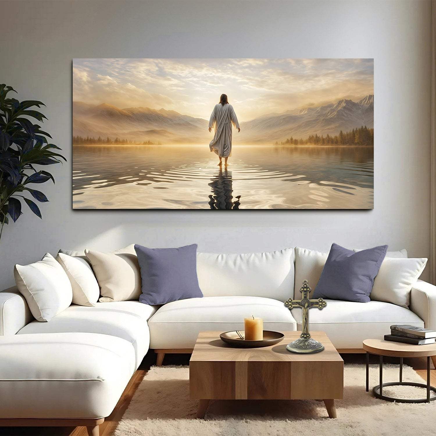 Reflections Faith Wall Art III - Tailored Canvases - Flyclothing LLC